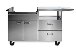 LYNX 54 Inch Mobile Kitchen Cart