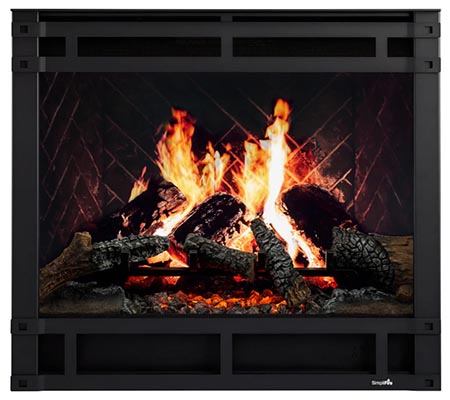 Modern electric fireplace sample 8.