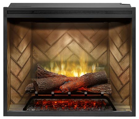 Modern electric fireplace sample 9.
