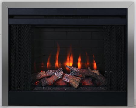Modern electric fireplace sample 10.