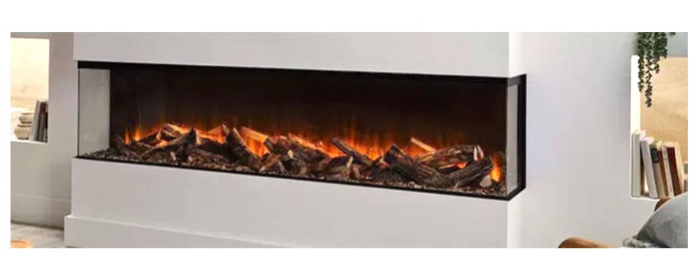 Modern electric fireplace sample 3.