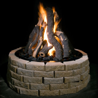 Grand Fire Pits, View 1, by Golden Blount from The Fireplace Man